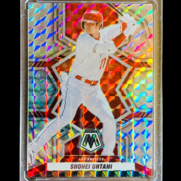 🔥⚾️RARE Shohei Ohtani Silver Prizm Baseball Card - SP -  Los Angeles Dodgers - Picture 2 of 3